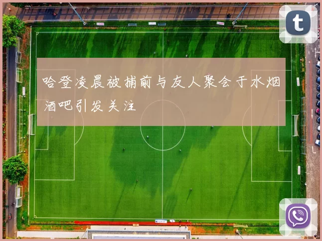 哈登凌晨被捕前与友人聚会于水烟酒吧引发关注