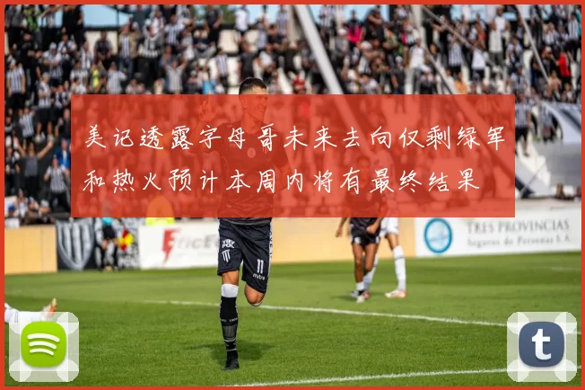 美记透露字母哥未来去向仅剩绿军和热火预计本周内将有最终结果